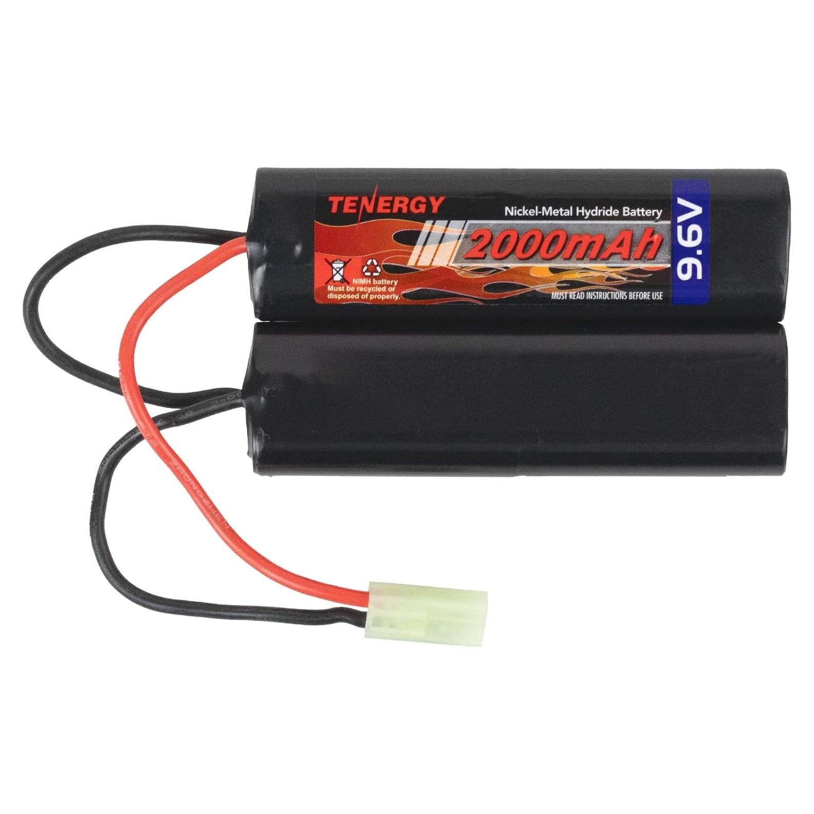 Batería Tenergy 9.6V 2000mAh NiMH Nunchuck Mini Tamiya