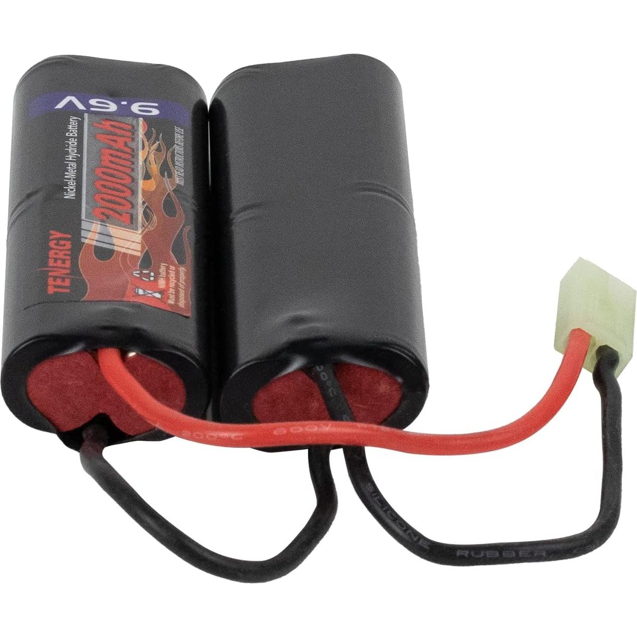 Batería Tenergy 9.6V 2000mAh NiMH Nunchuck Mini Tamiya
