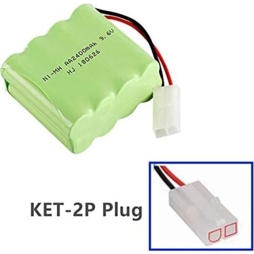 Batería Recargable Ni-MH 9.6V 2400mAh CBB con Conector Tamiya