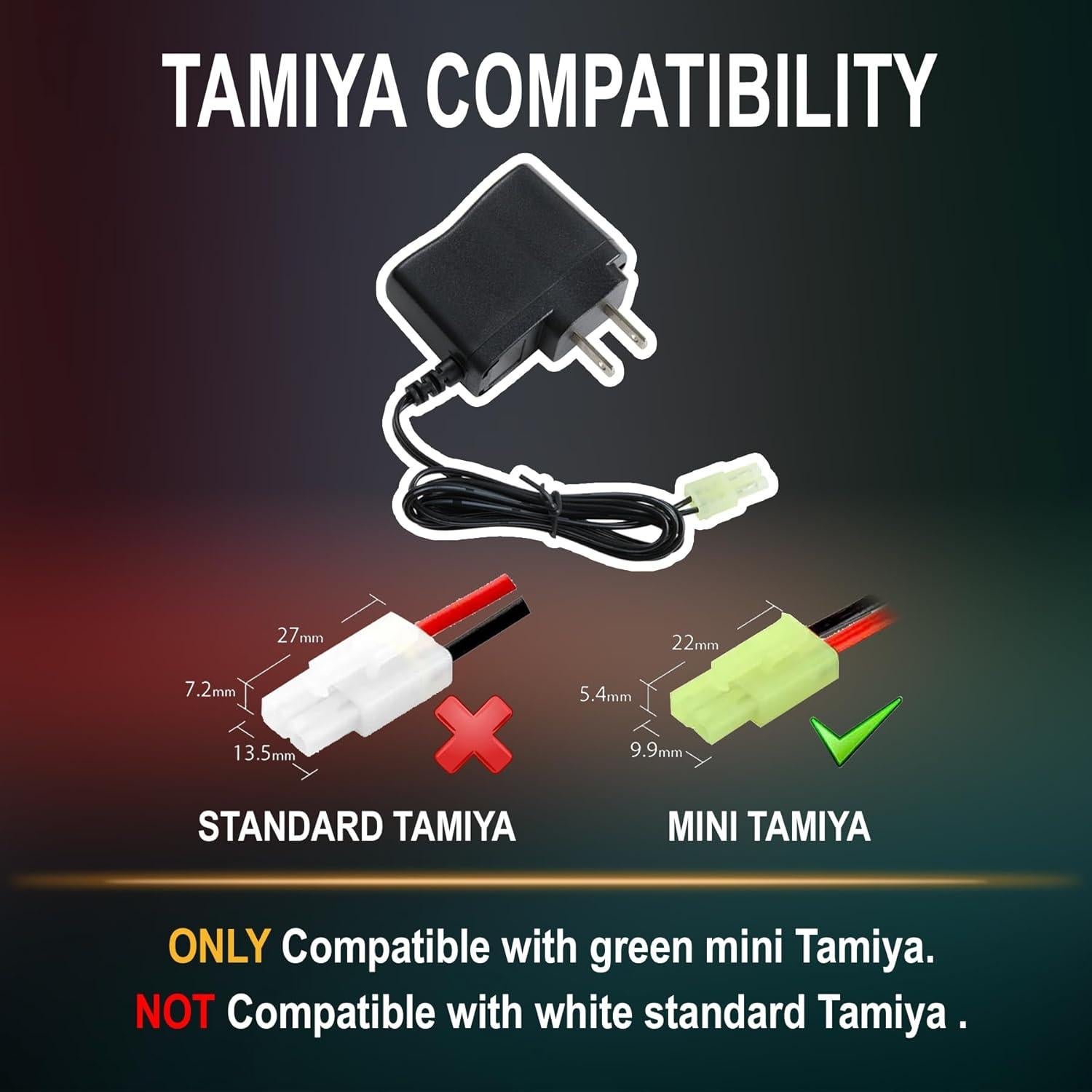 Cargador y Batería Recargable Lancer Tactical 9.6V 1600mAh