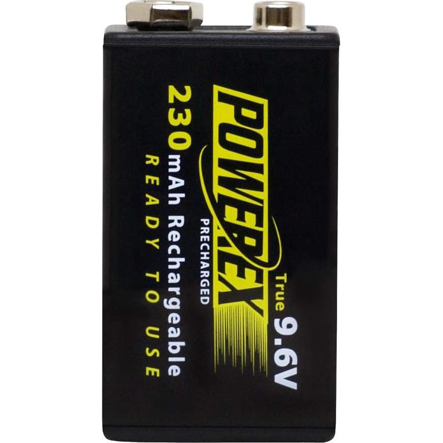 Batería recargable NiMH Powerex MHR9VP 9V 230mAh precargada