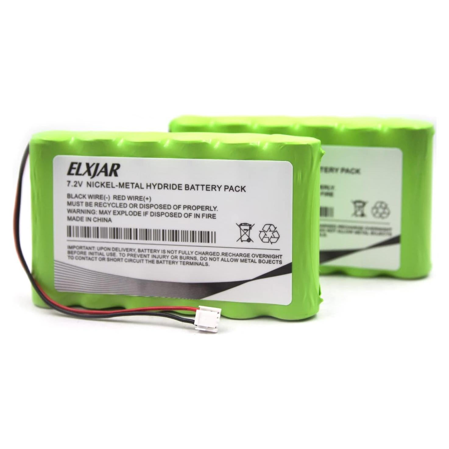 Batería Ni-MH 7.2V 2000mAh Elxjar para Comunicador DSC 3G4000