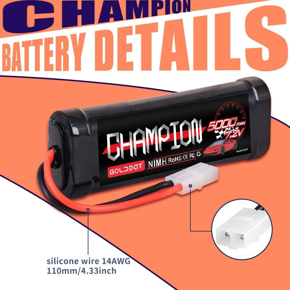 Batería GOLDBAT 5000mAh 7.2V NiMH Tamiya para RC