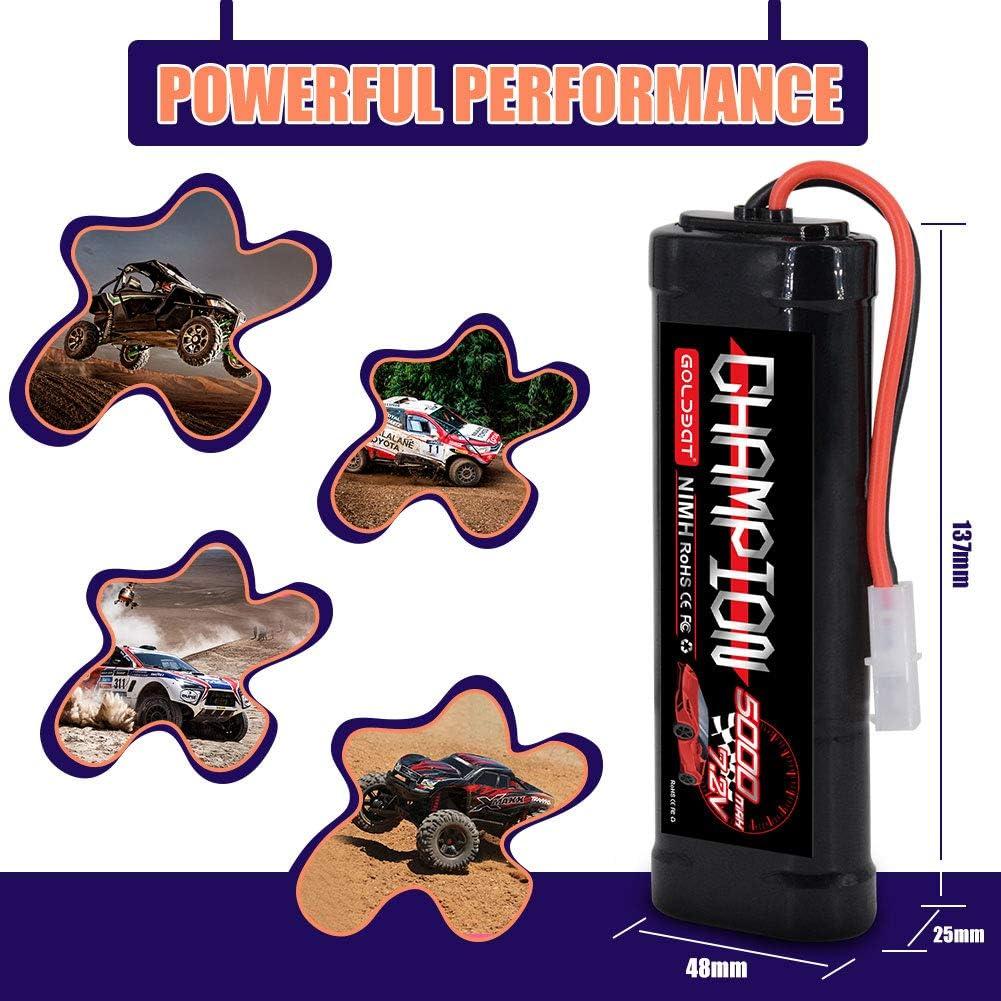 Batería GOLDBAT 5000mAh 7.2V NiMH Tamiya para RC