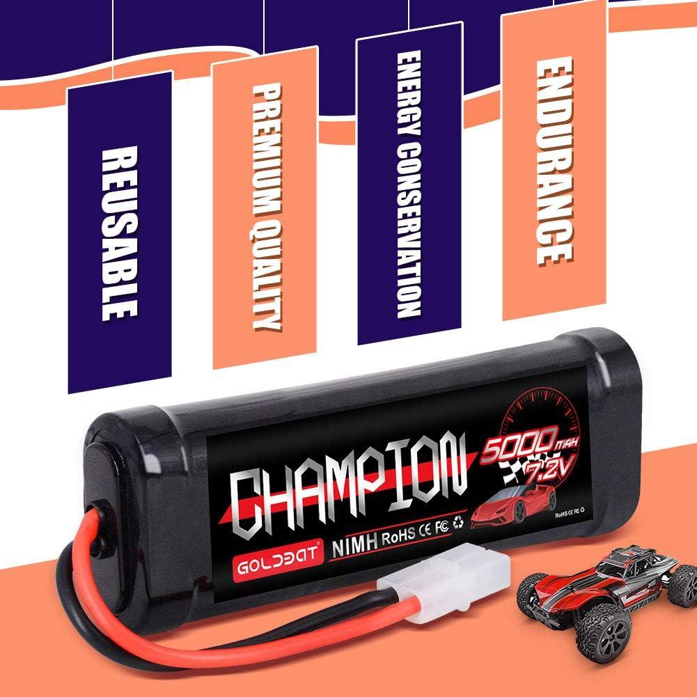 Batería GOLDBAT 5000mAh 7.2V NiMH Tamiya para RC