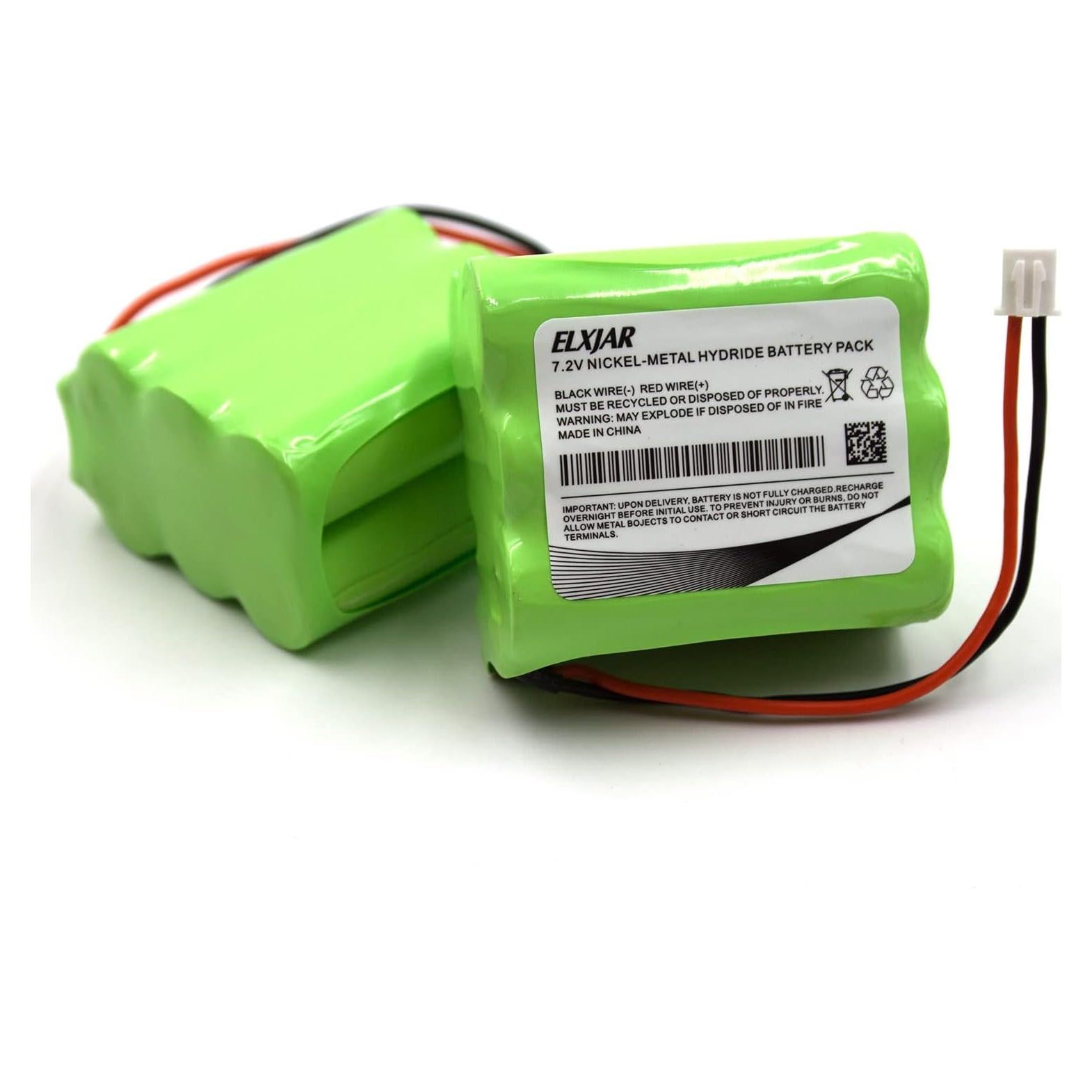 Batería recargable Ni-MH 7.2V 2200mAh elxjar para 2GIG