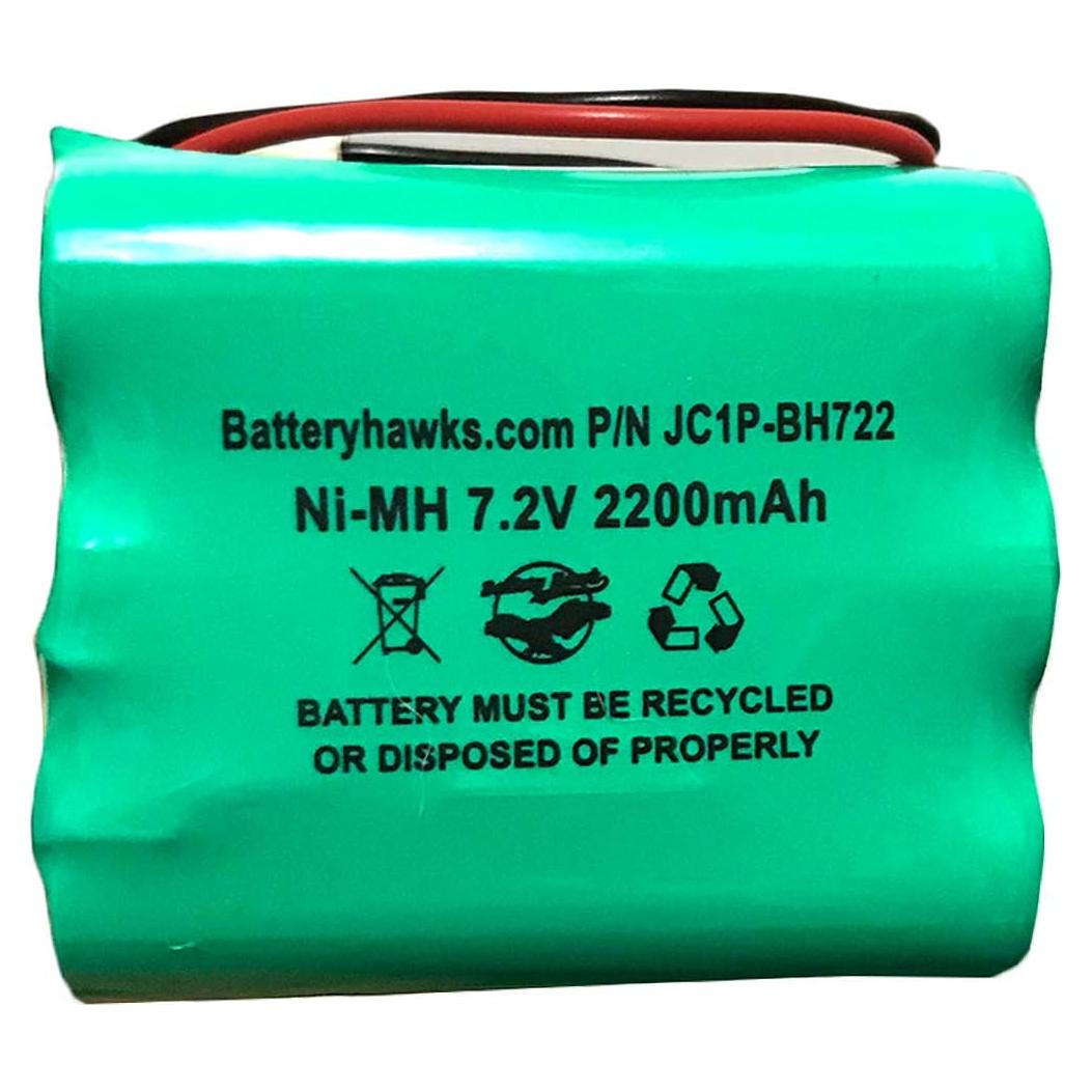 Batería Recargable Ni-MH 7.2V 2200mAh 2GIG-BATT1 para Alarmas