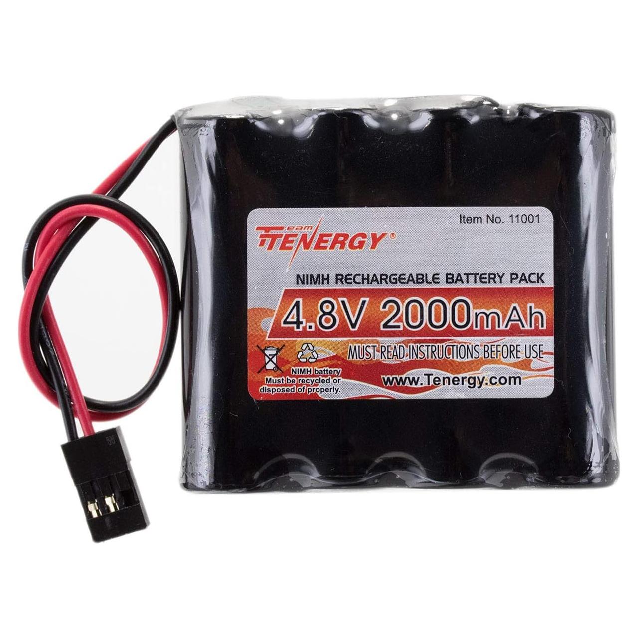 Batería recargable NiMH Tenergy 4.8V 2000mAh Hitec para RC