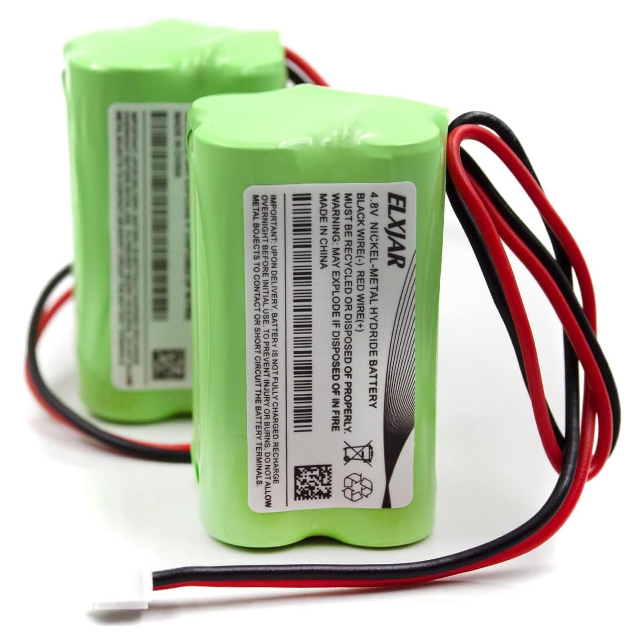 Batería Recargable Ni-MH 4.8V 1800mAh elxjar para OSI OSA126