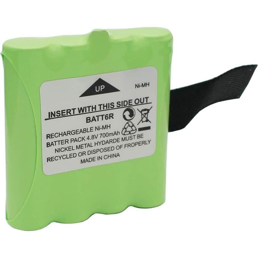 Baterías Ni-MH 4.8V 700mAh Karier para Radios Midland - 2 Pcs
