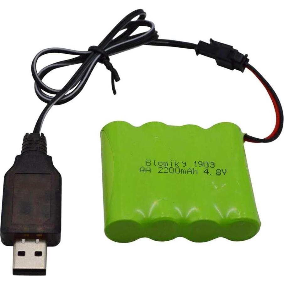 Batería Recargable NiMH 4.8V 2200mAh Blomiky para RC