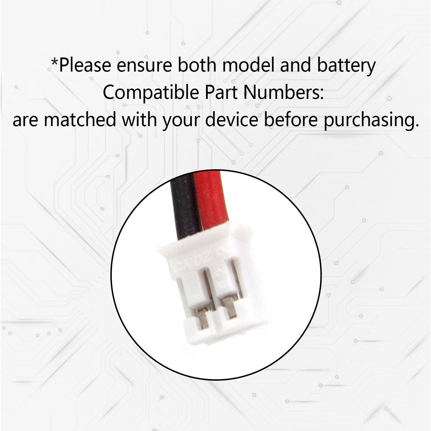 Batería Recargable Ni-MH 4.8V 150mAh elxjar para SportDOG