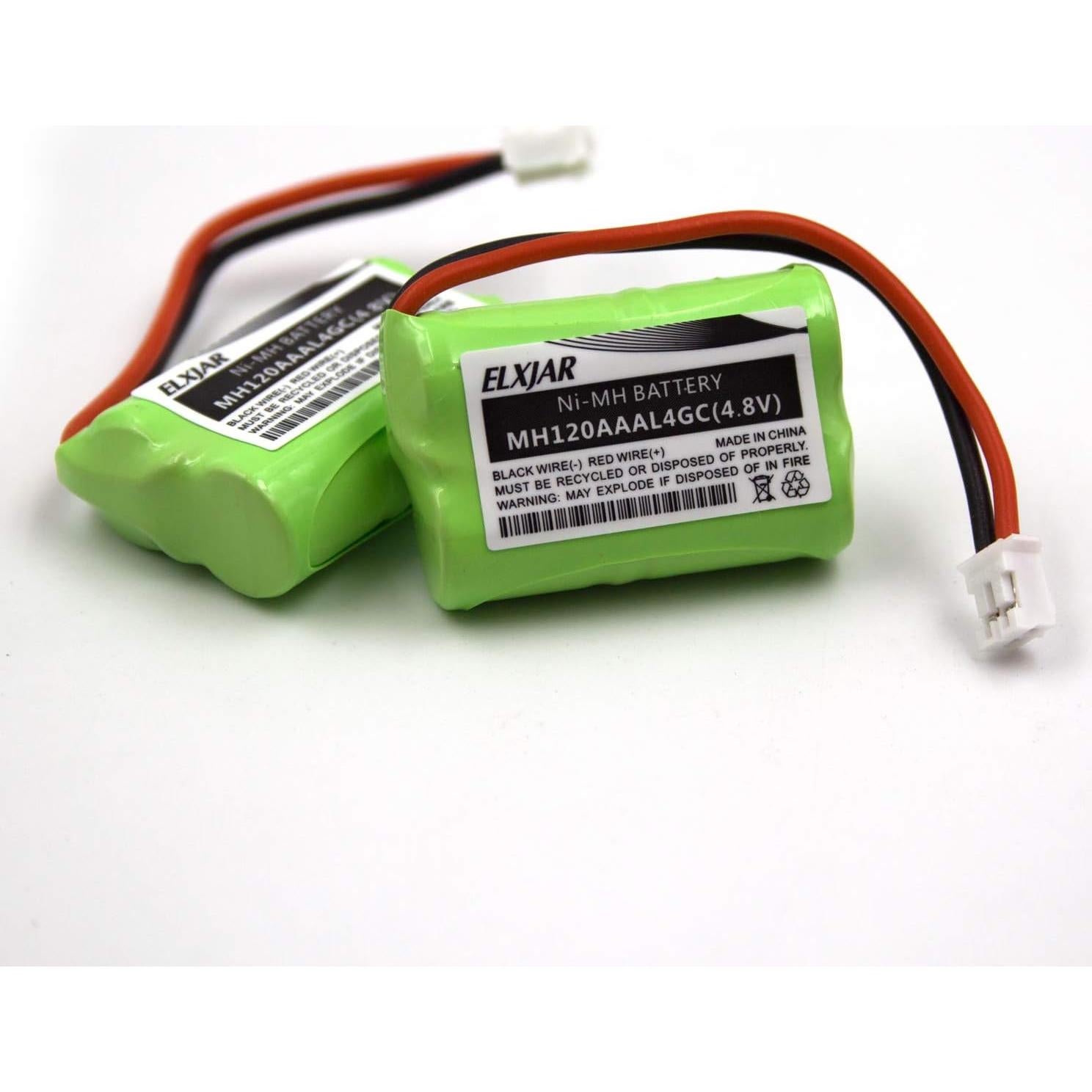 Batería Recargable Ni-MH 4.8V 150mAh elxjar para SportDOG