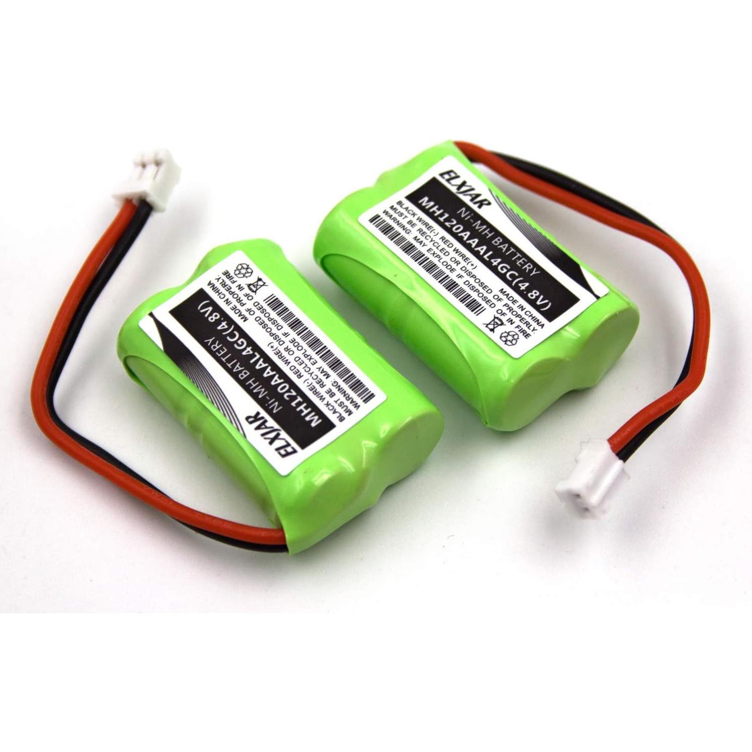 Batería Recargable Ni-MH 4.8V 150mAh elxjar para SportDOG