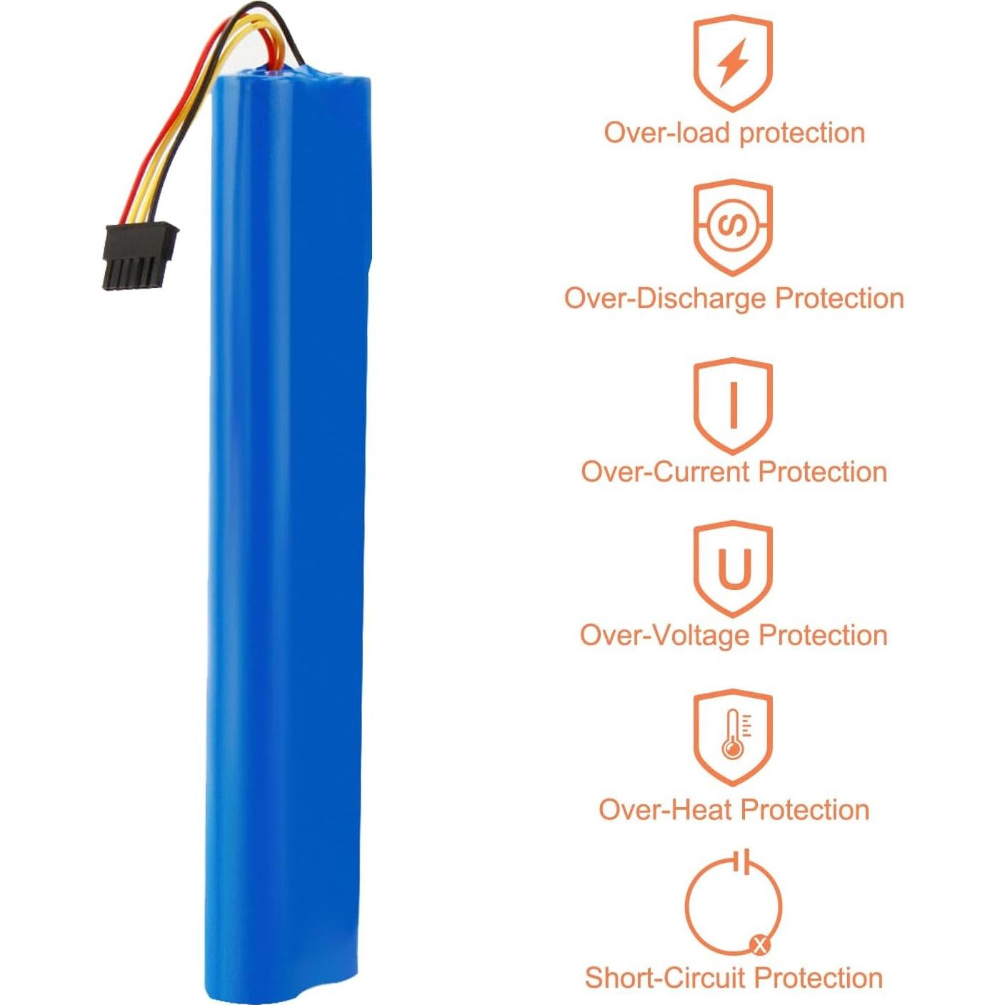 Batería Ni-MH Shentec 12V 4.5Ah para Neato Botvac 70e 75 80 85