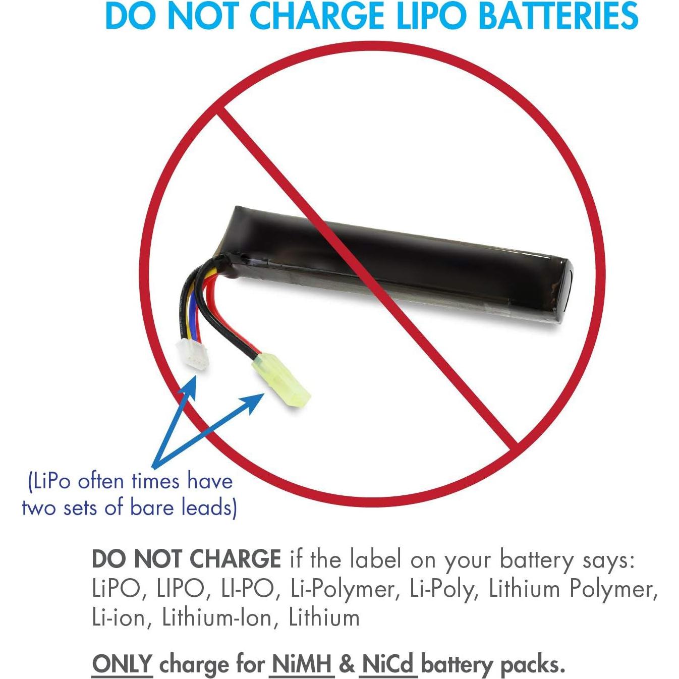 Batería Tenergy 8.4V 3800mAh NiMH para Airsoft AEG