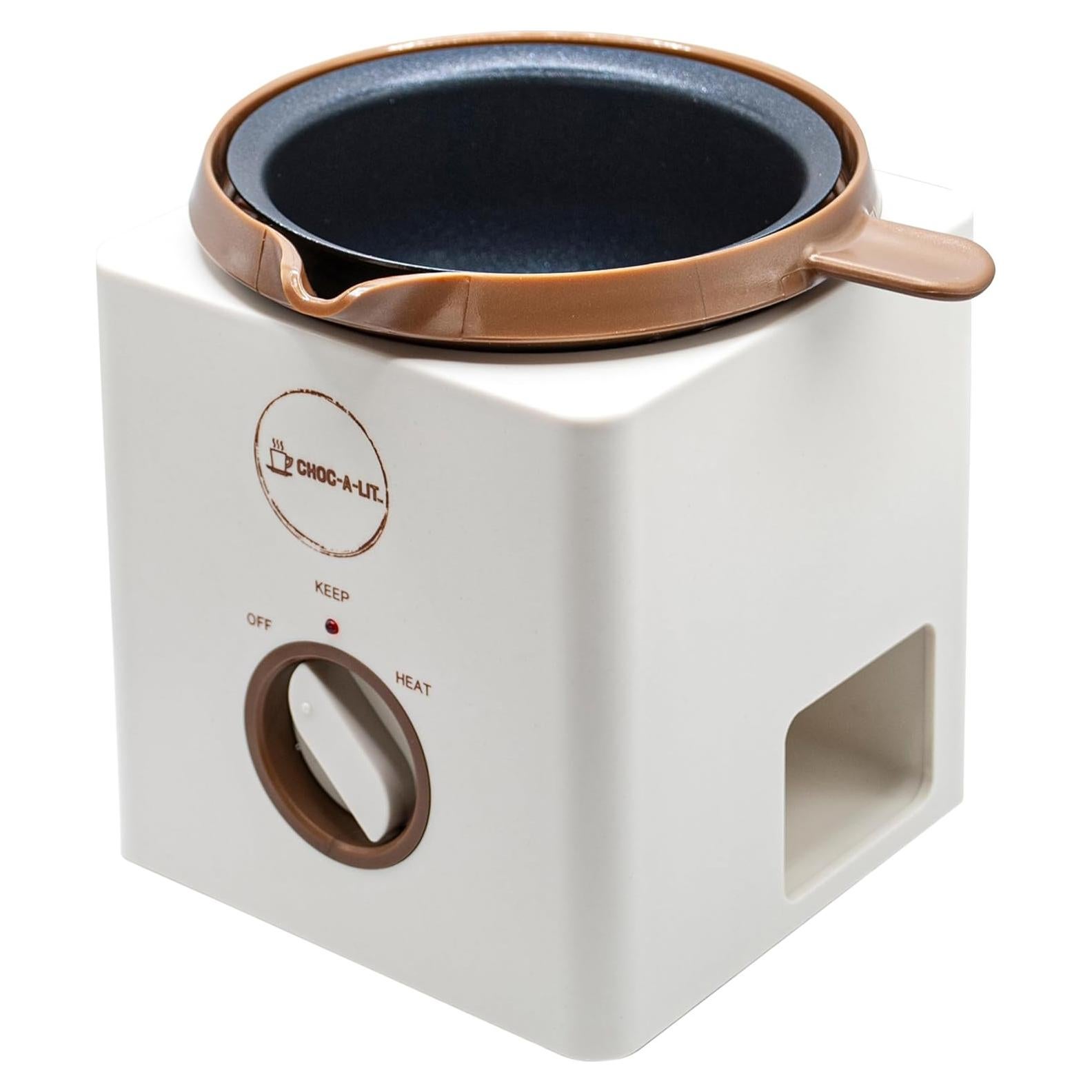 Olla Fondue de Chocolate 0.72 kg con 4 Tenedores