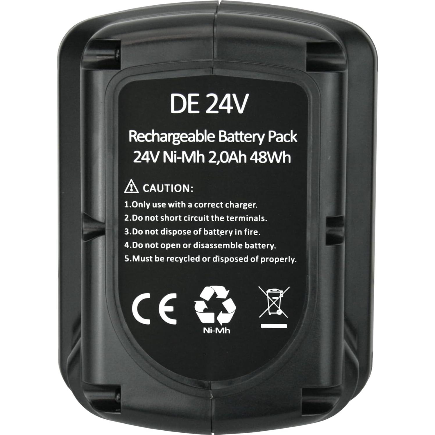 Baterías de Reemplazo Banshee 24V 2000mAh NiMH - 2 Piezas