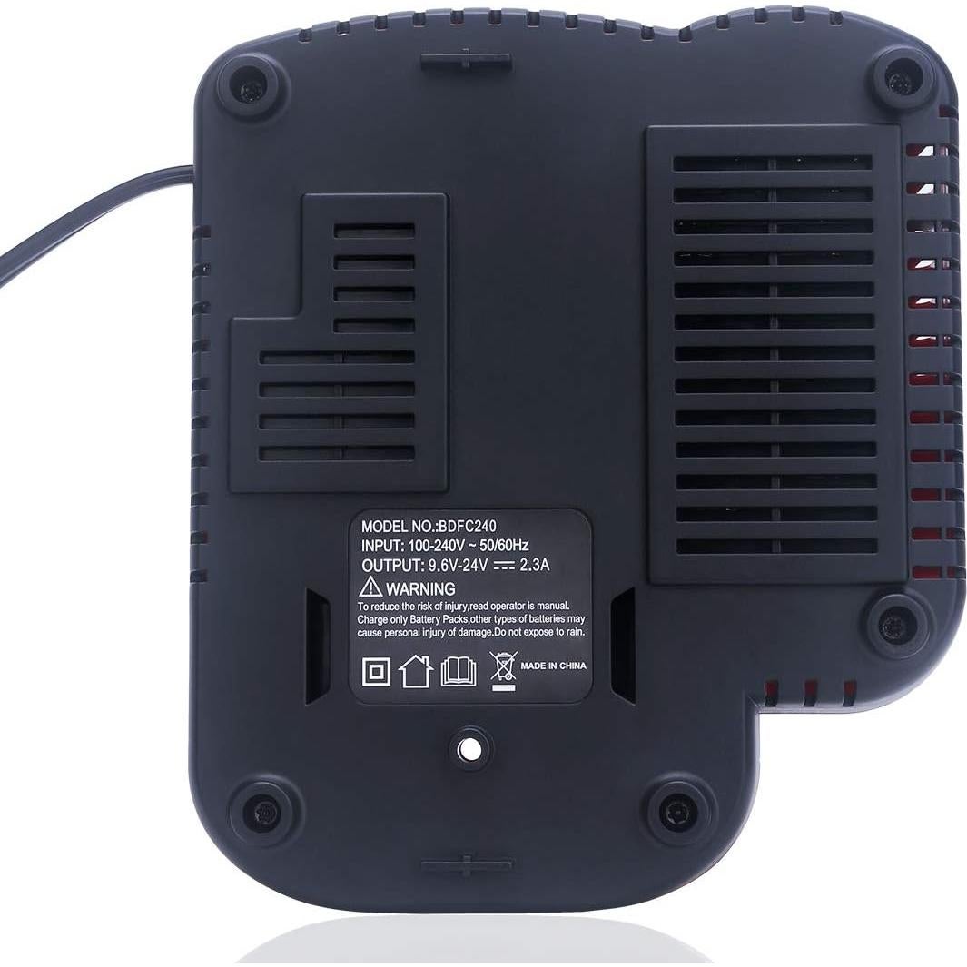 Cargador BDFC240 Black & Decker 9.6V-24V NiCd NiMH 2.3A