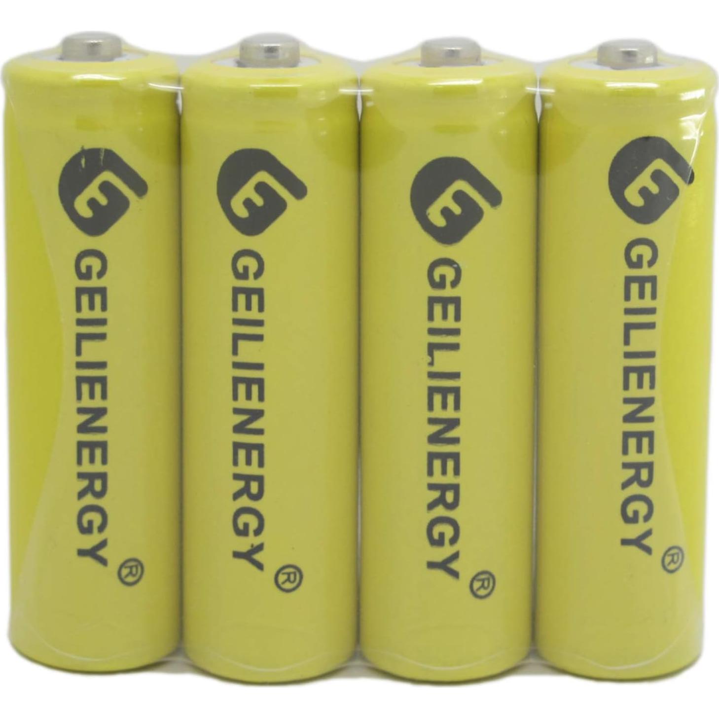 Baterías Recargables AA NiCd 600mAh GEILIENERGY (8 PCS)