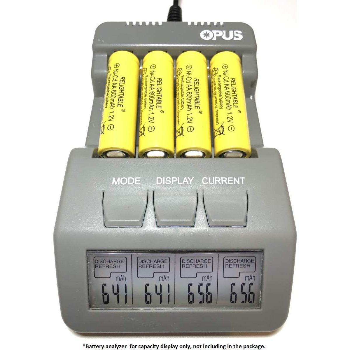 Baterías Recargables AA NiCd 600mAh RELIGHTABLE - 20 Piezas