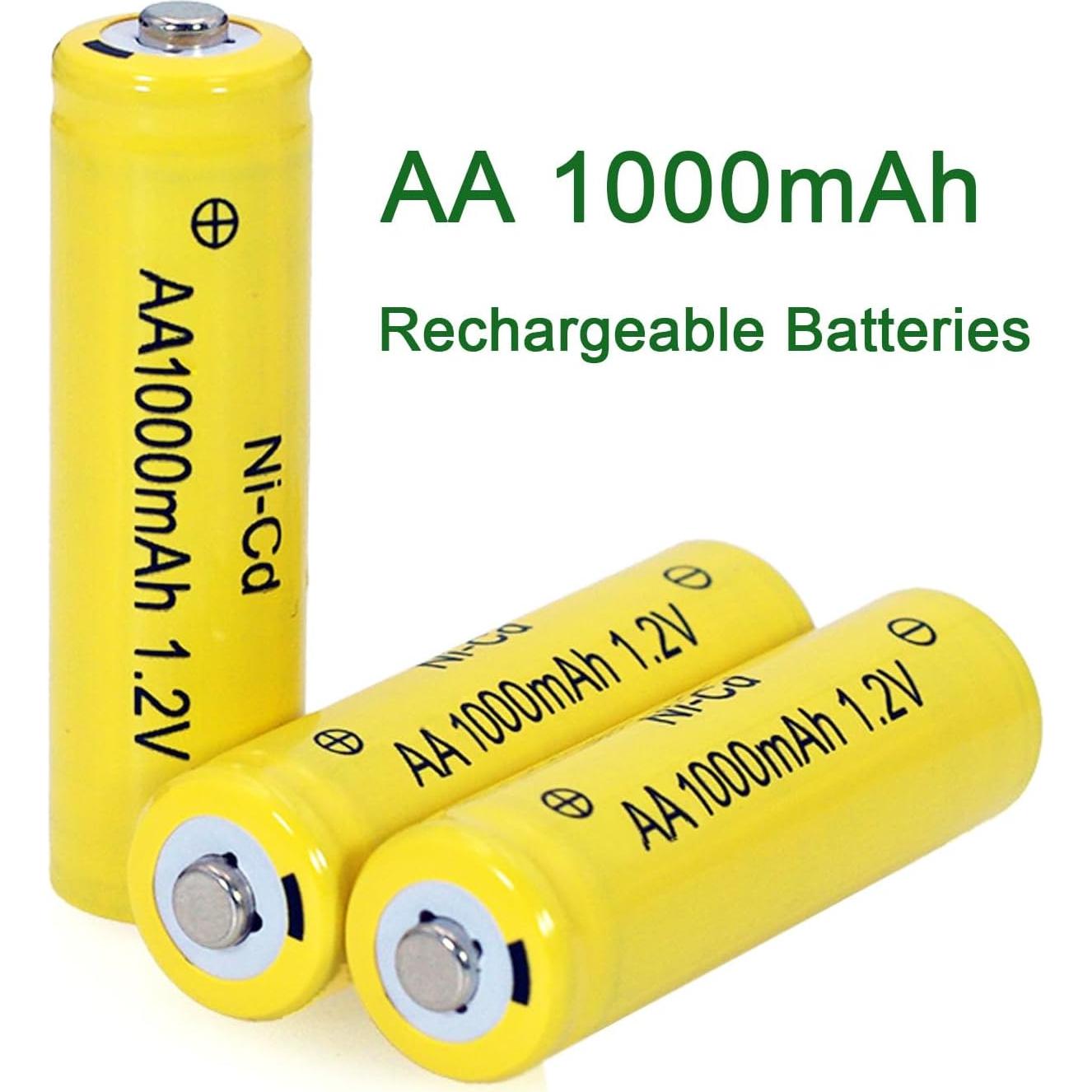 Baterías Recargables AA NiCd 1000mAh 1.2V FULIN - 4 Unidades