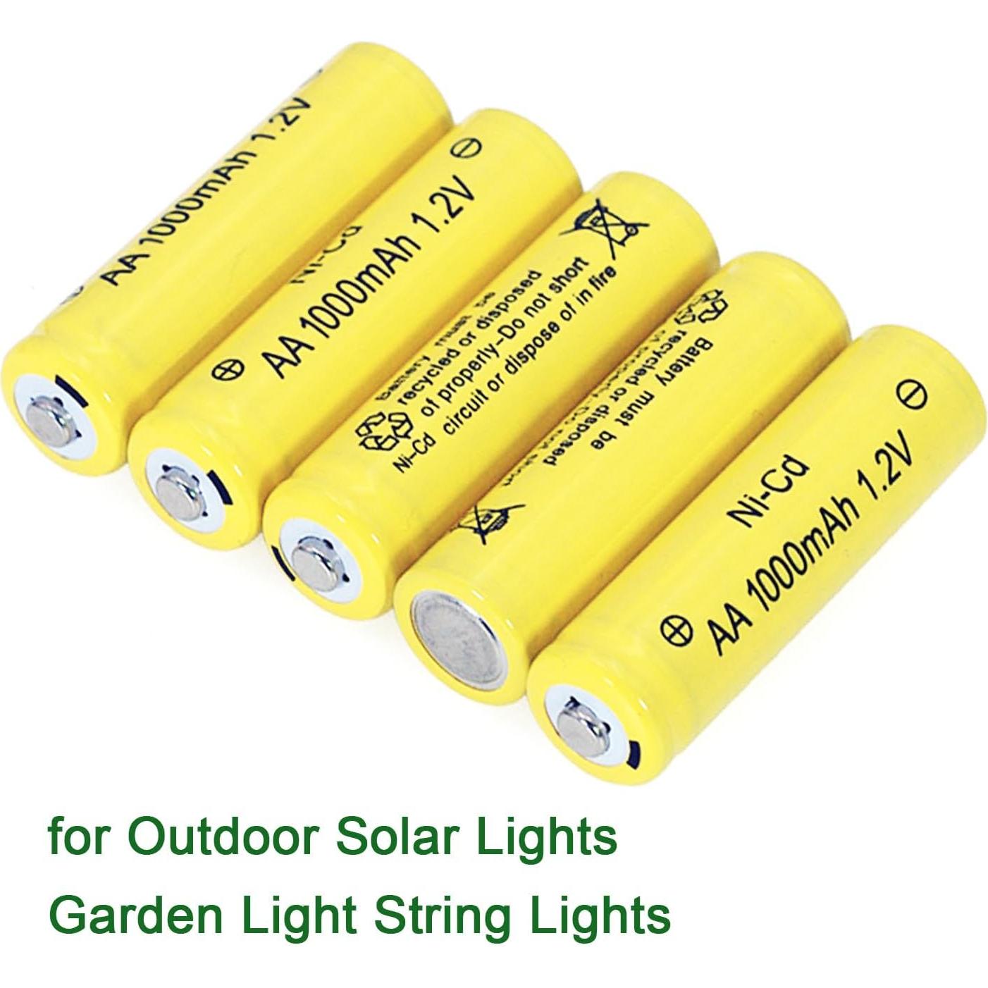 Baterías Recargables AA NiCd 1000mAh 1.2V FULIN - 4 Unidades