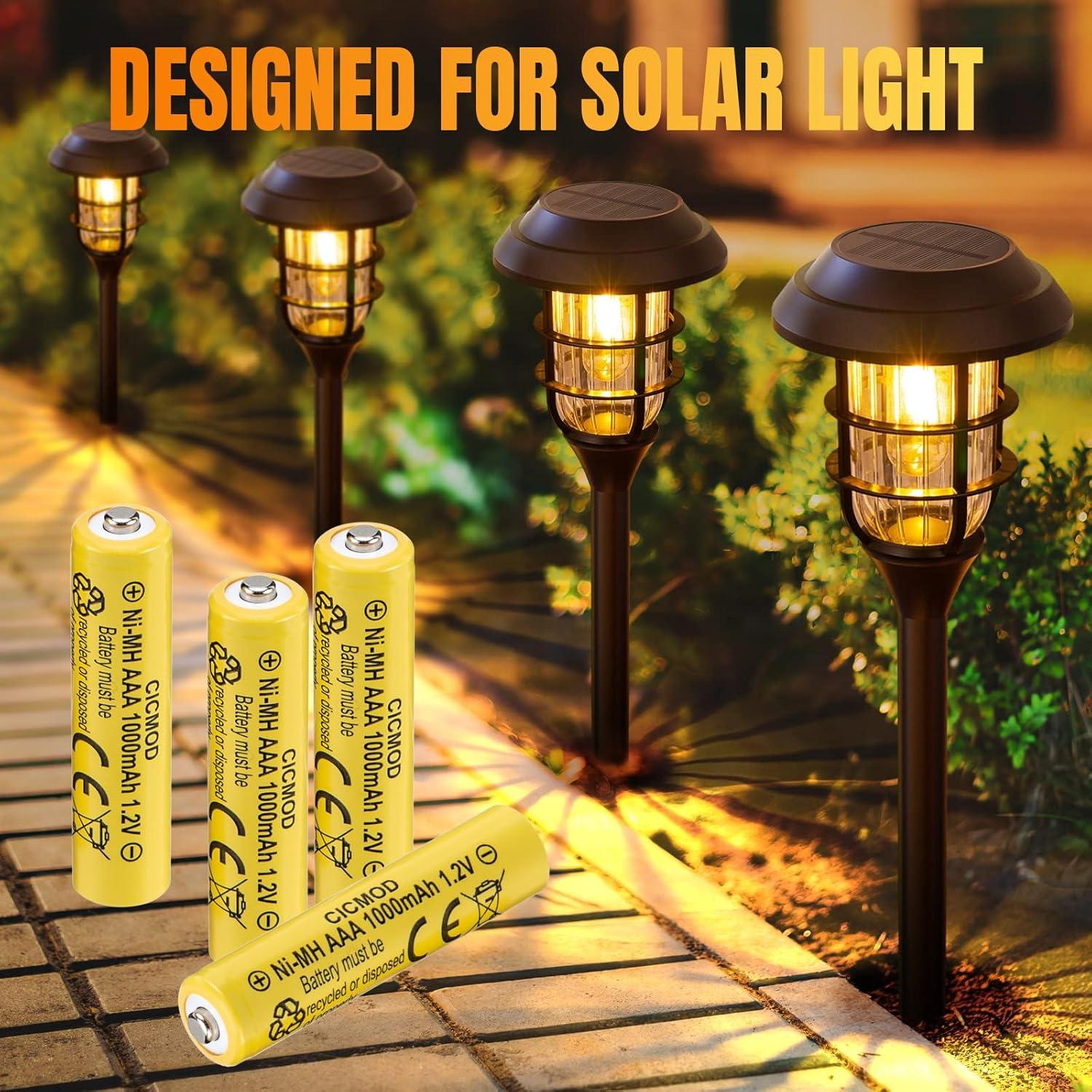 Baterías recargables AAA CICMOD 1.2V 1000mAh 4 unidades