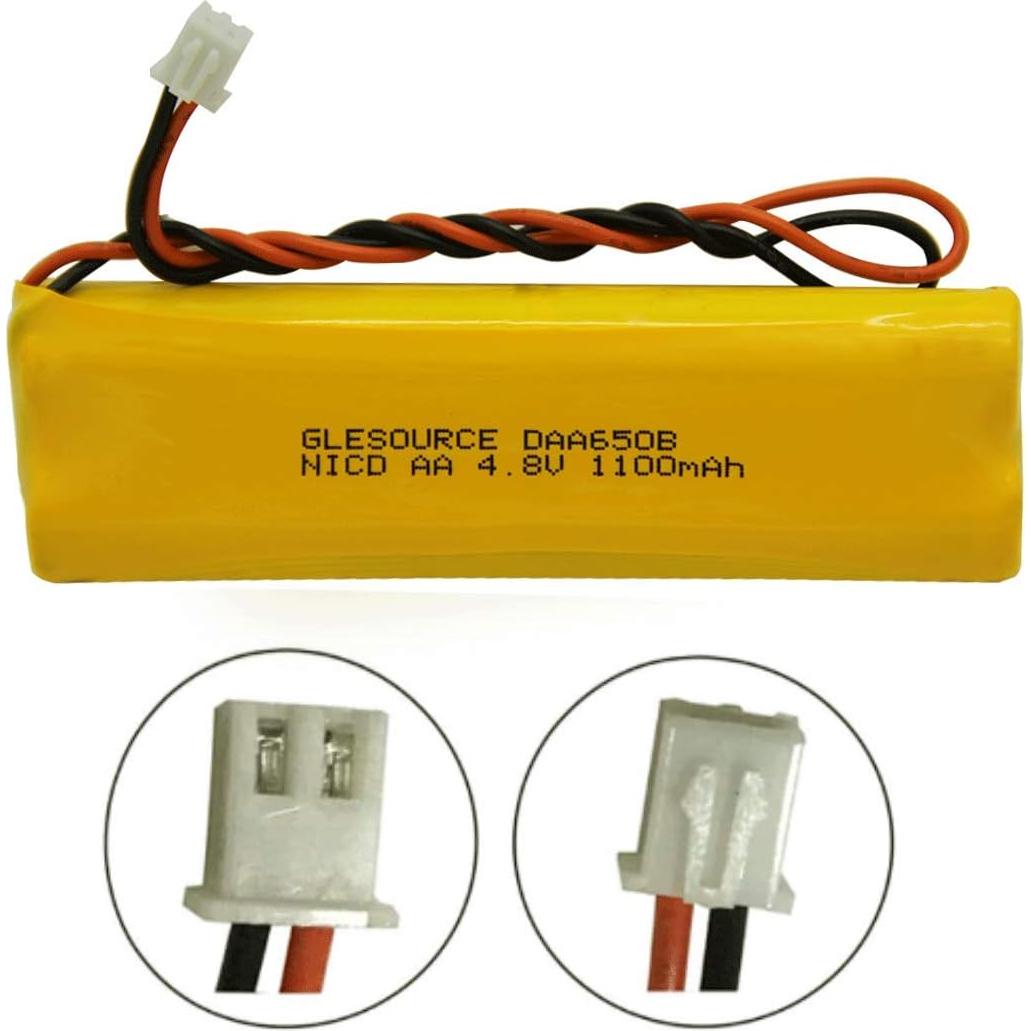 Batería de Emergencia Ni-CD 4.8V 1100mAh GLESOURCE 2 Piezas