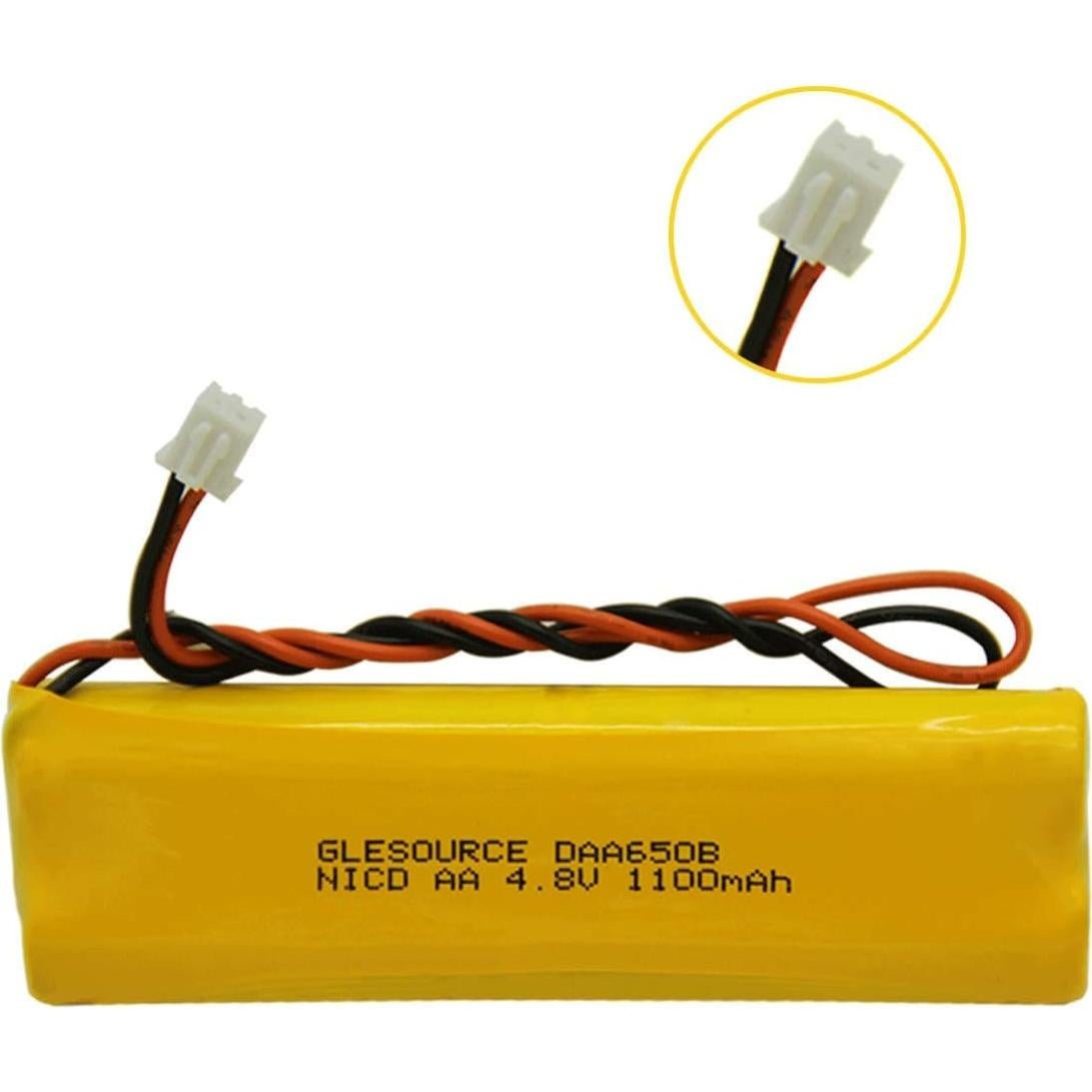 Batería de Emergencia Ni-CD 4.8V 1100mAh GLESOURCE 2 Piezas