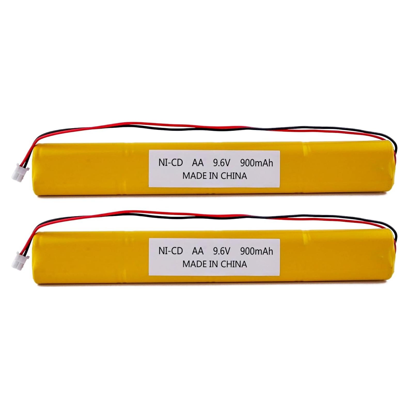 Paquete de 2 Baterías Recargables Ni-Cd 9.6V 900mAh Fulpower