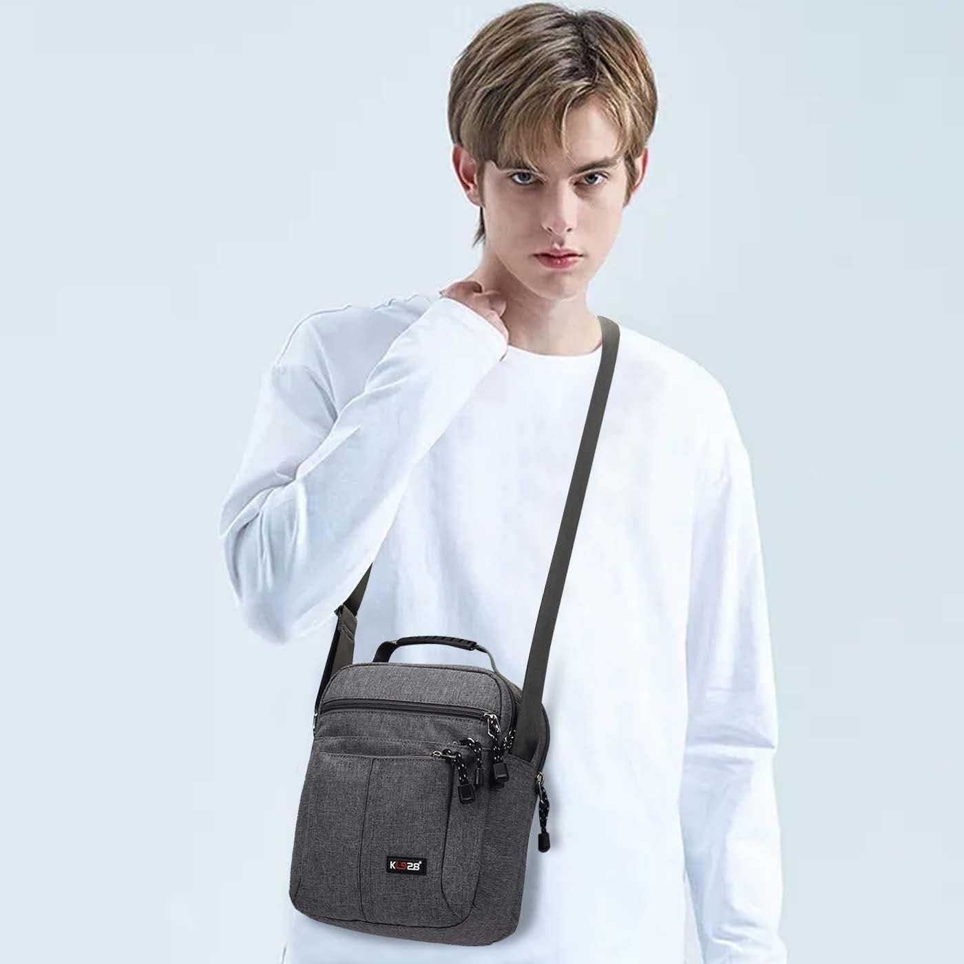 Bolsa de Mensajero KL928 - Hombro Cruzada Casual 21x10x27cm