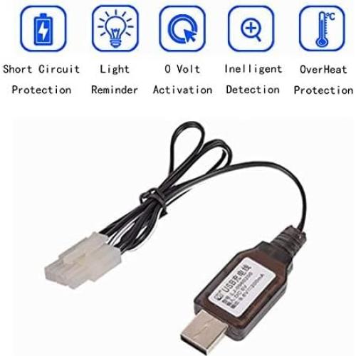 Batería recargable NI-CD 9.6V 700mAh KET-3P para juguetes RC