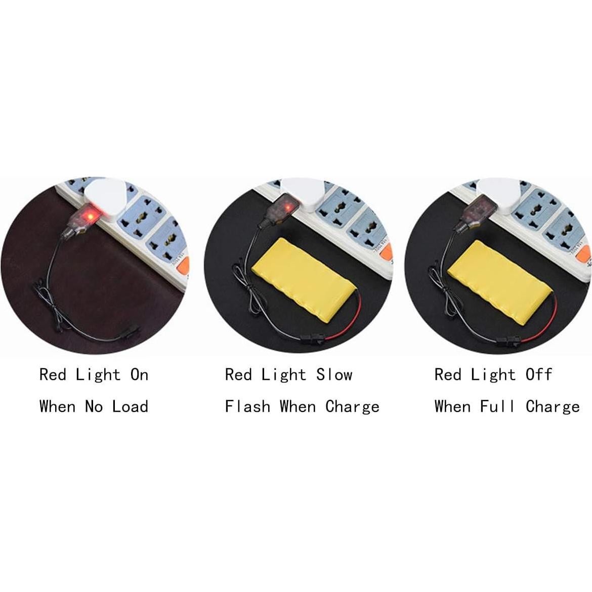 Batería recargable NI-CD 9.6V 700mAh KET-3P para juguetes RC