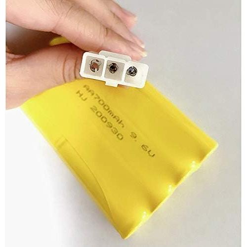 Batería recargable NI-CD 9.6V 700mAh KET-3P para juguetes RC