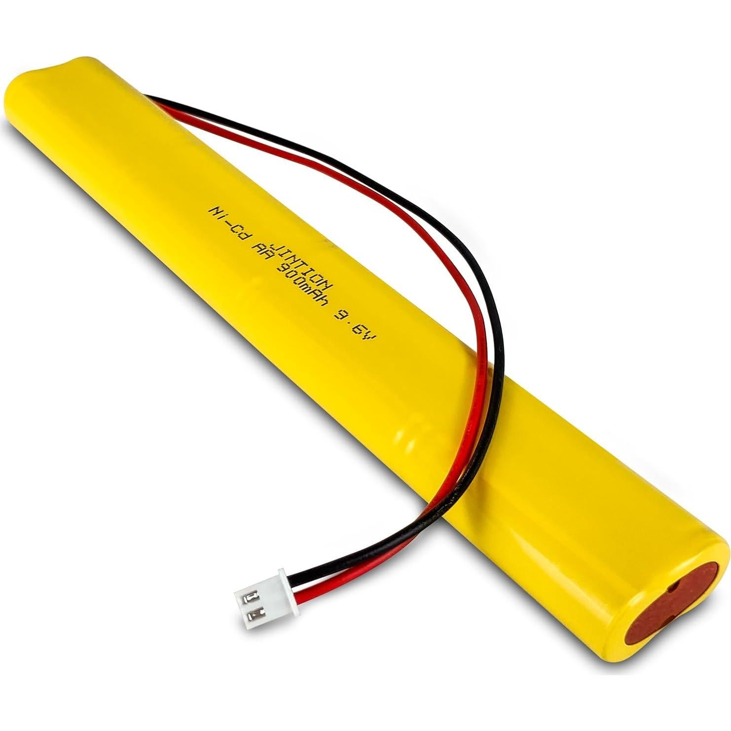 Batería recargable Ni-Cd 9.6V 900mAh JINTION para luz de emergencia