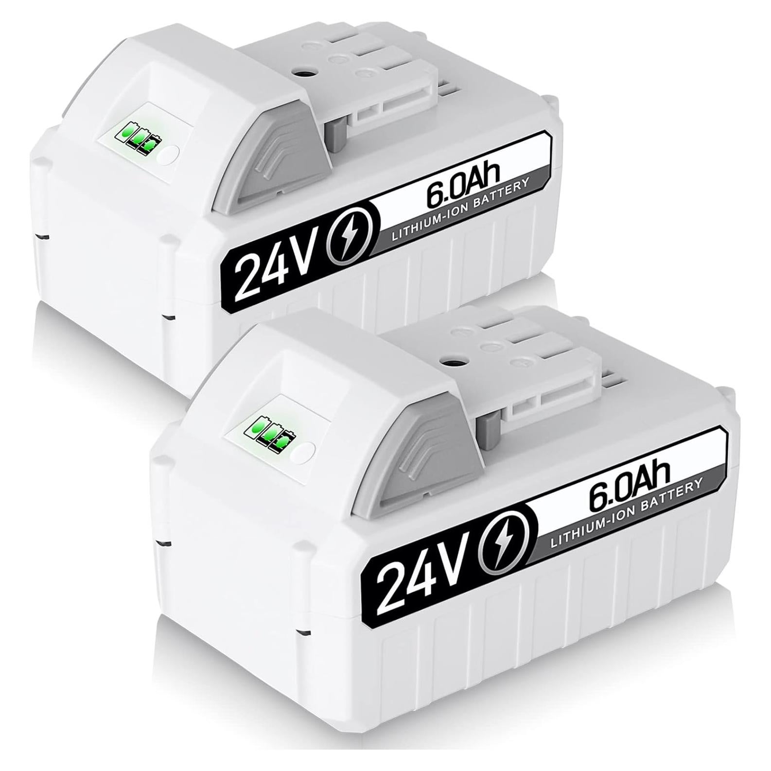 Batería de Reemplazo 24V 6.0Ah TenHutt para Snow Joe 2Pack