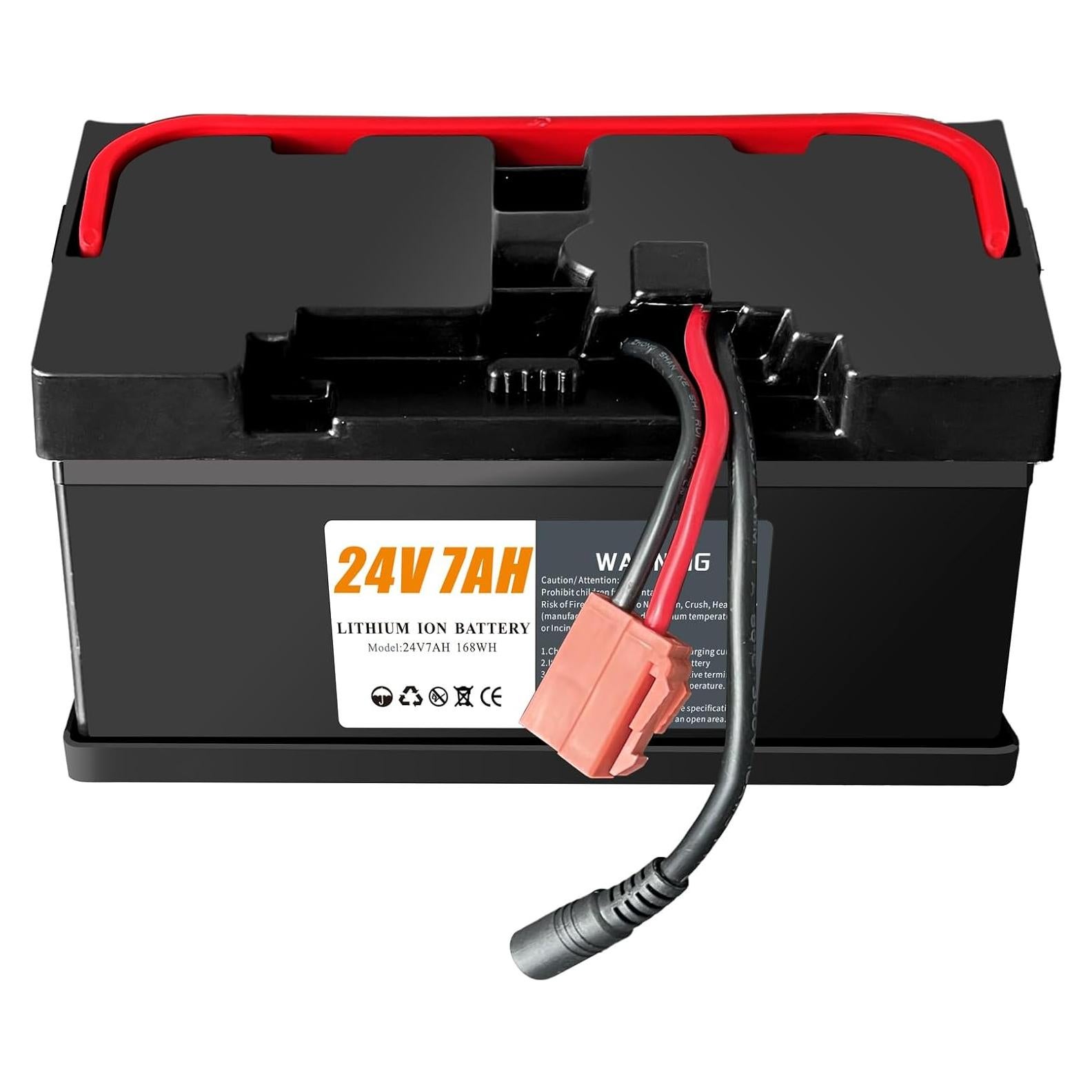 Batería de Litio 24V 7Ah DRSD con Cargador Rápido 2A