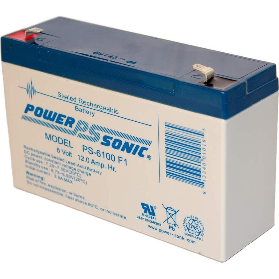Batería Sellada Recargable Power-Sonic PS-6100 6V 12Ah