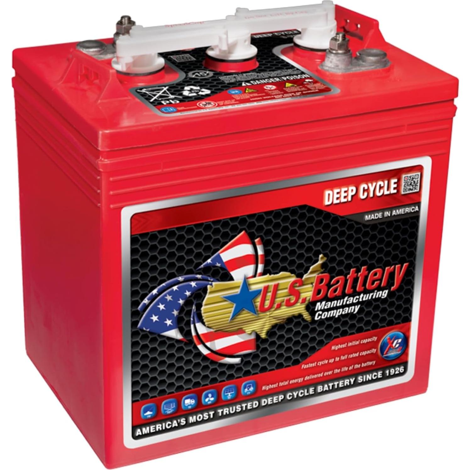 Batería Ciclo Profundo 6V 242Ah PowerStar US125CS x 4