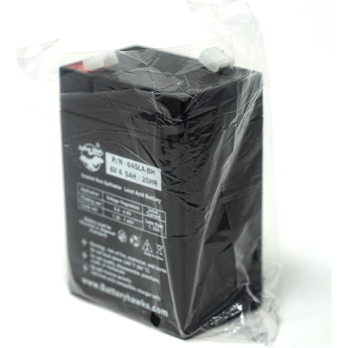 Paquete de 5 Baterías ELB-0604 6V 4.5AH Plomo Sellada