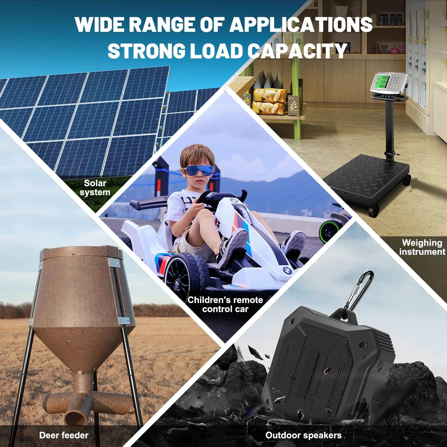 Batería de plomo ácido 6V 4.5Ah Sparkole para juguetes y emergencia