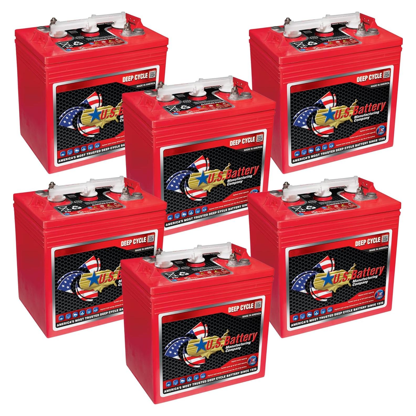 Batería Ciclo Profundo 6V 242Ah PowerStar GC2 x6