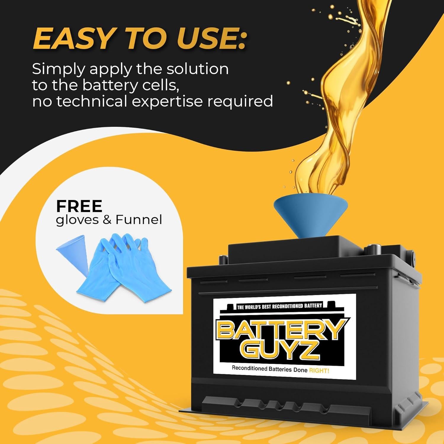 Desulfatador de Baterías Battery Guyz 3.78L para Golf 48V/12V/6V