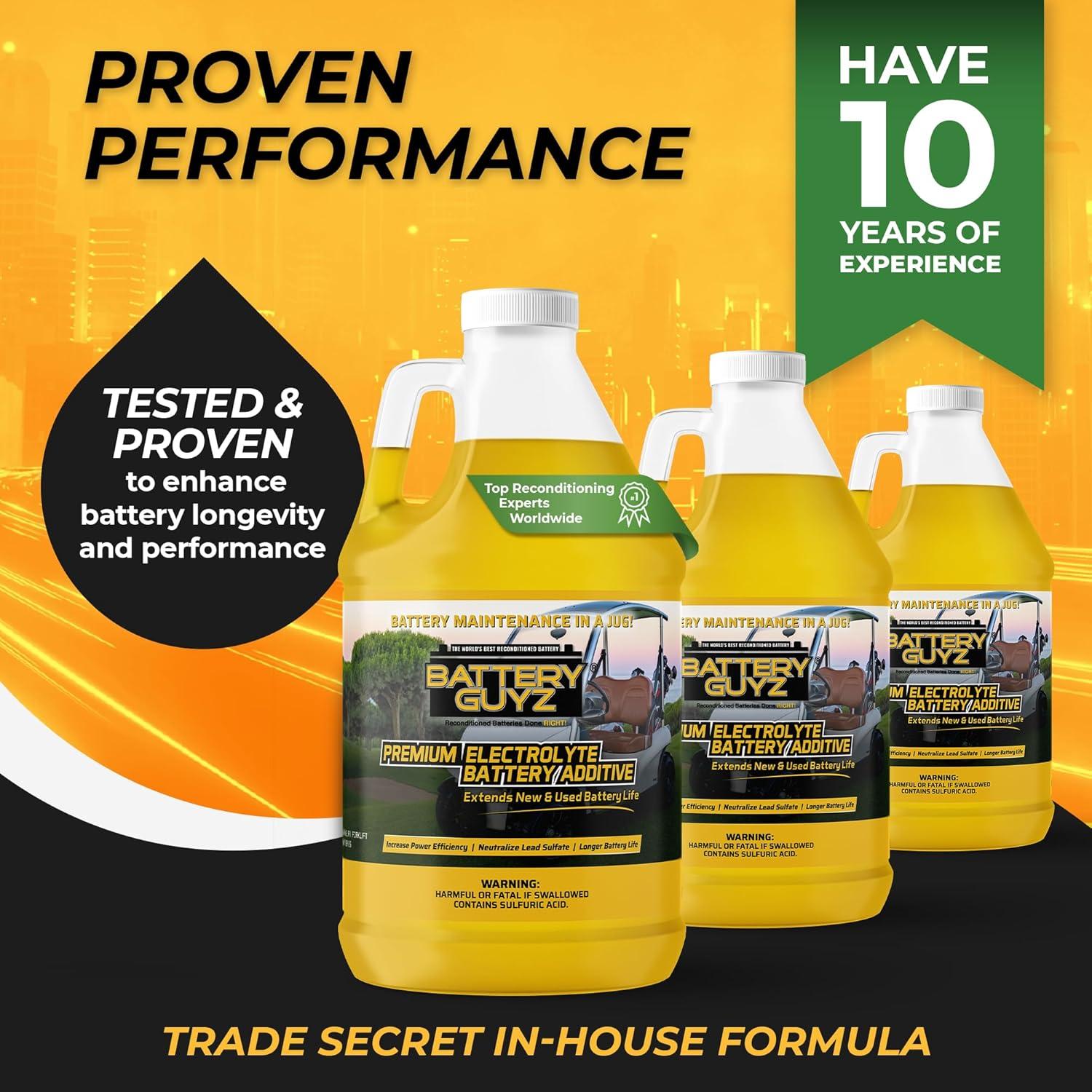 Desulfatador de Baterías Battery Guyz 3.78L para Golf 48V/12V/6V