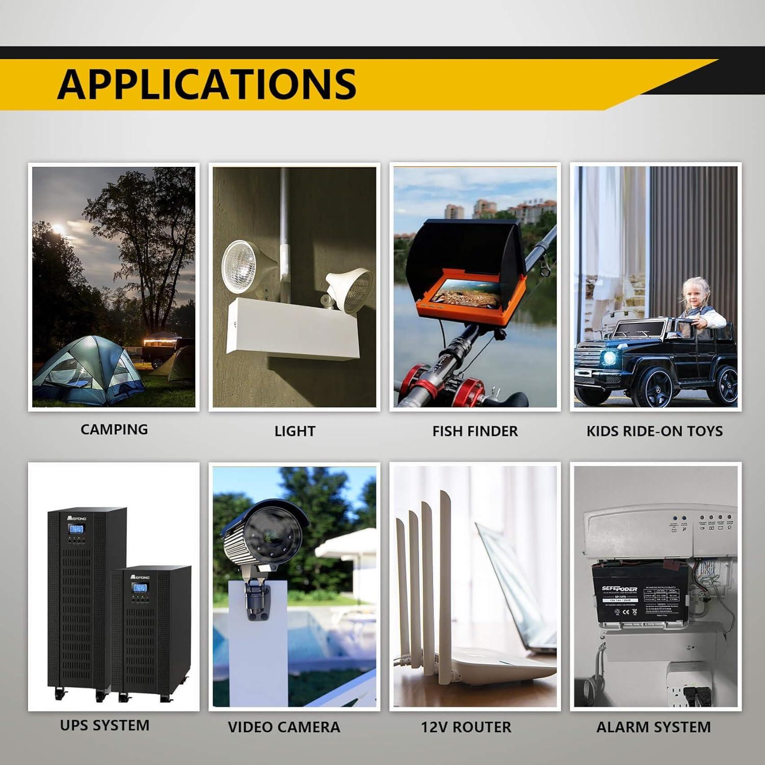 Batería Recargable Plomo Ácido 12V 7Ah SEFEPODER SP-1270