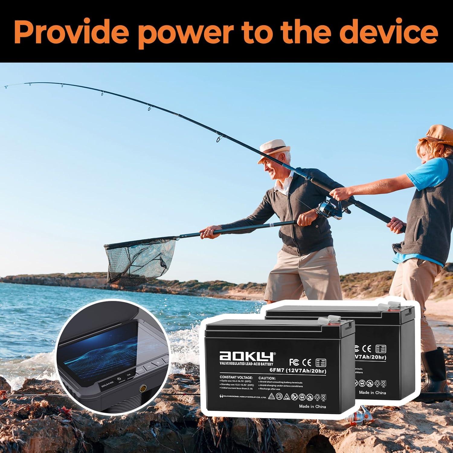 Batería de Plomo Ácido Sellada Aokly 12V 7Ah AGM