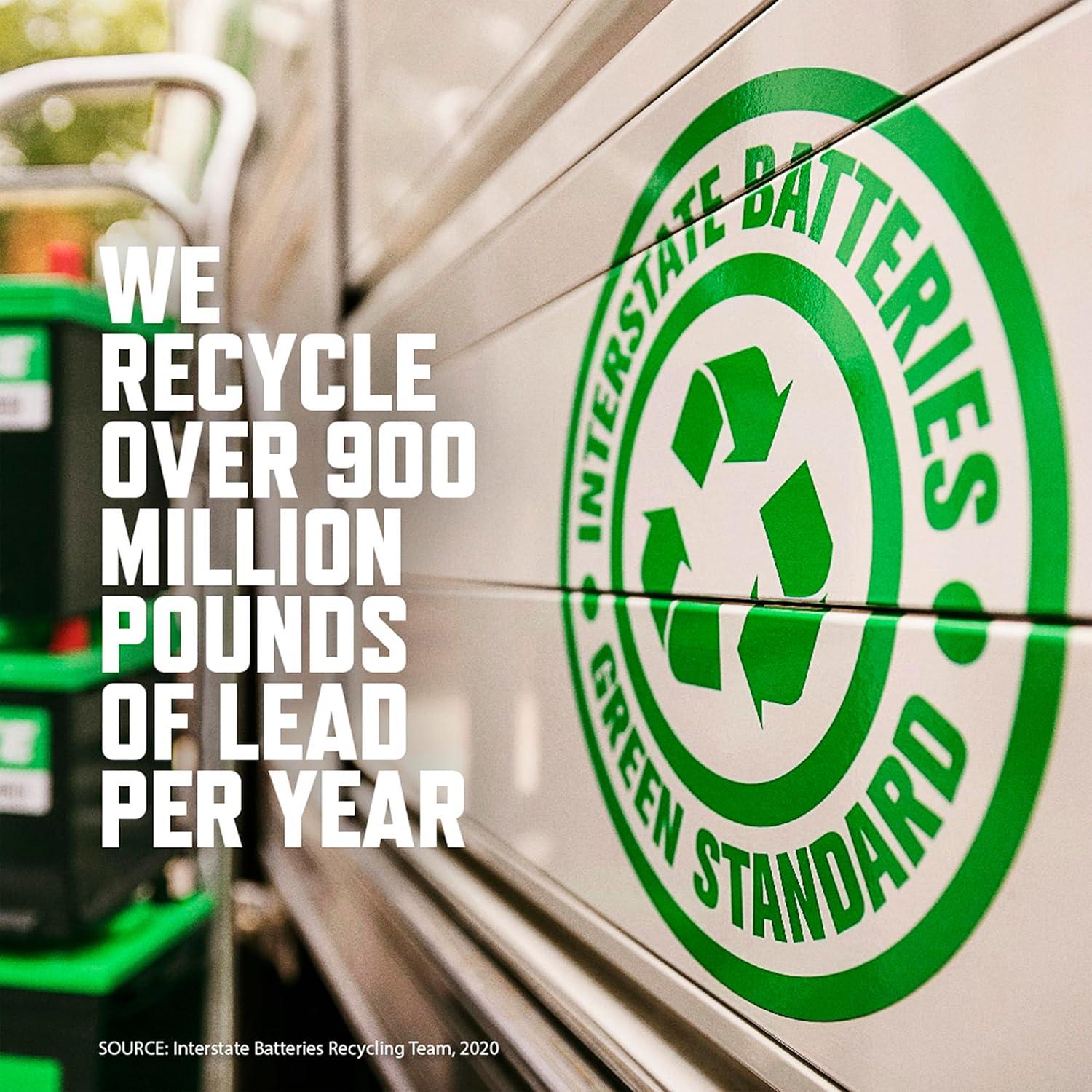 Batería Ciclo Profundo AGM 12V 35AH Interstate DCM0035