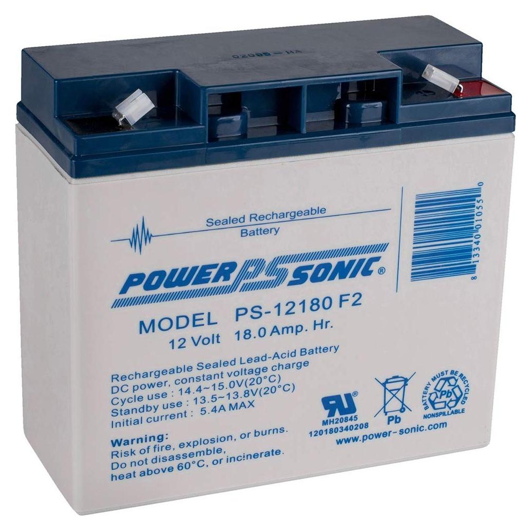 Batería Recargable Power Sonic PS-12180 12V 18AH SLA