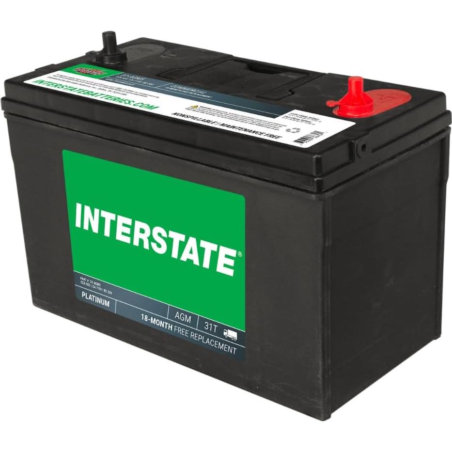 Batería de Ciclo Profundo AGM 12V 100Ah Interstate 31-AGM5